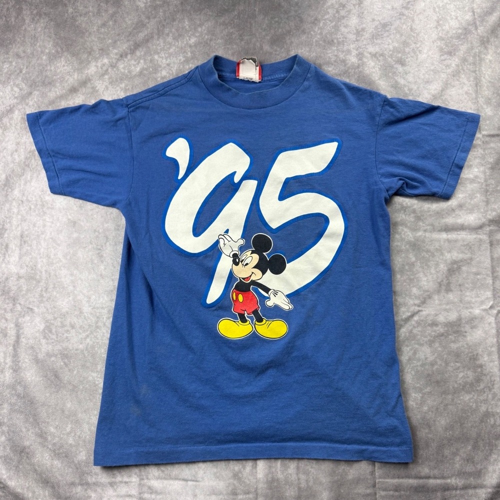 Vintage 1995 Walt Disney World Mickey Mouse Youth T-Shirt Disney OSFA
